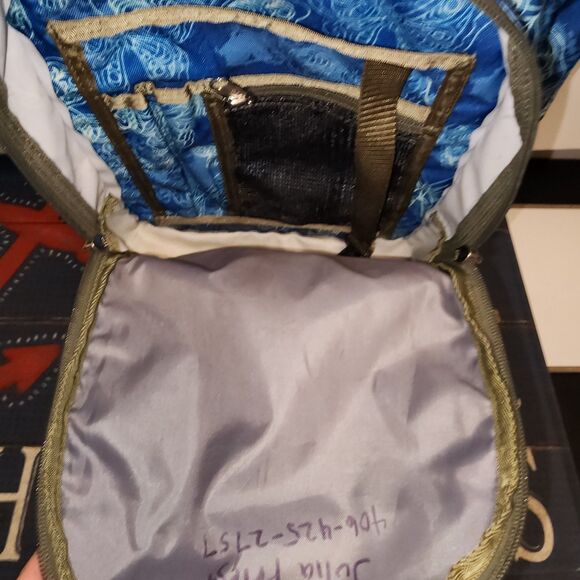 LL Bean Deluxe Backpack Book Bag Backpack Butterflies Reflective Camp School - Picture 6 of 16
